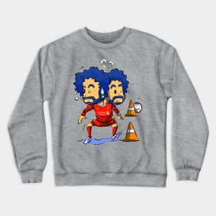 Salah searching for ball Crewneck Sweatshirt